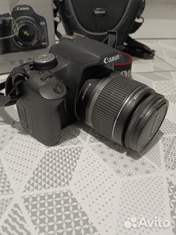 Фотоаппарат canon eos 500d + объектив canon 18-55 объявление продам