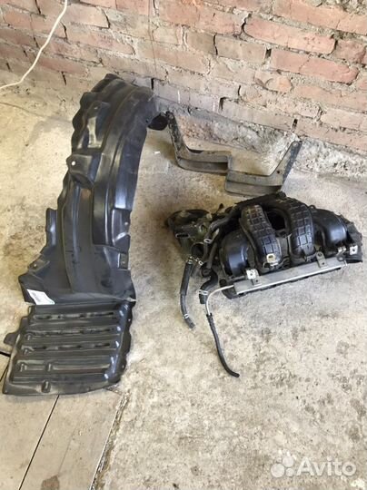 Впускной коллектор, дросельная заслонка