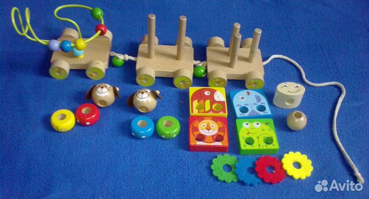 Игрушки пакетом на 1-3 года