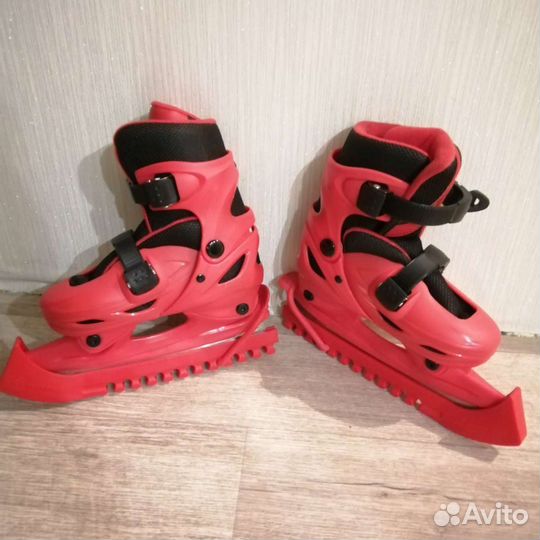 Коньки детские раздвижные