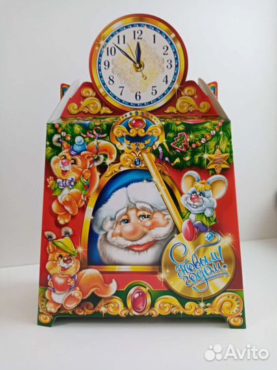 Картонная упаковка для новогодних подарков