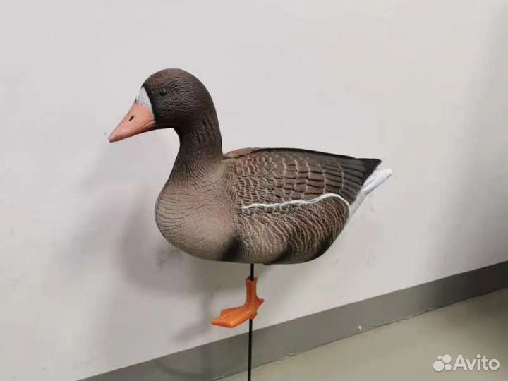 Чучела гусей Белолобых 3D 10шт