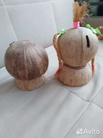 Фигурки из кокоса