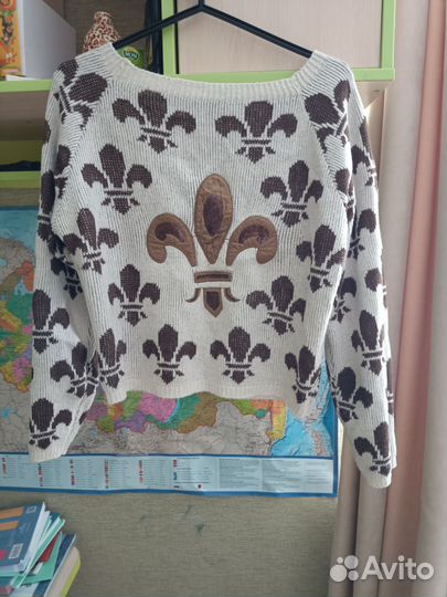 Костюм вязаный и кардиган летний