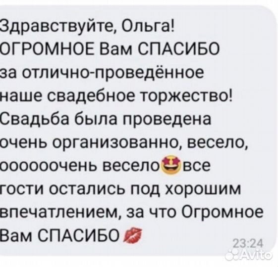 Ведущая, тамада, диджей Белгород
