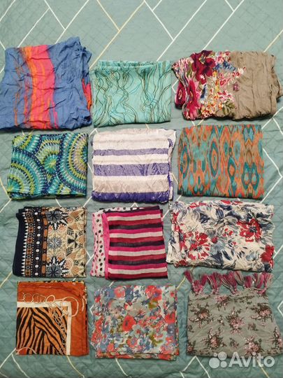 Шарфы платки палантины хомуты