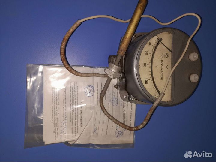 Термометр манометрический ткп160