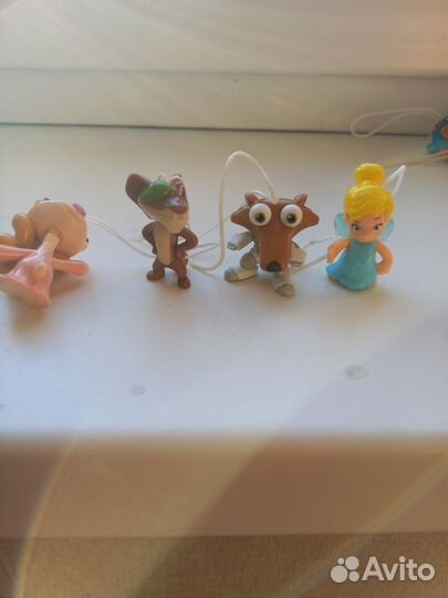 Коллекция киндер брелоков