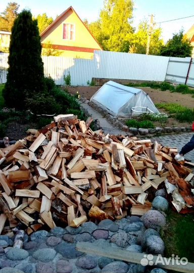 Дрова в укладку любого объема Осиновые в Сертолово