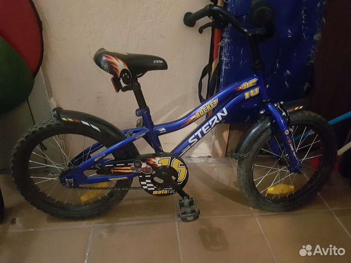 Велосипед детский stels с шлемом