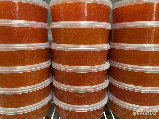 Икра красная форели, 1 сорт