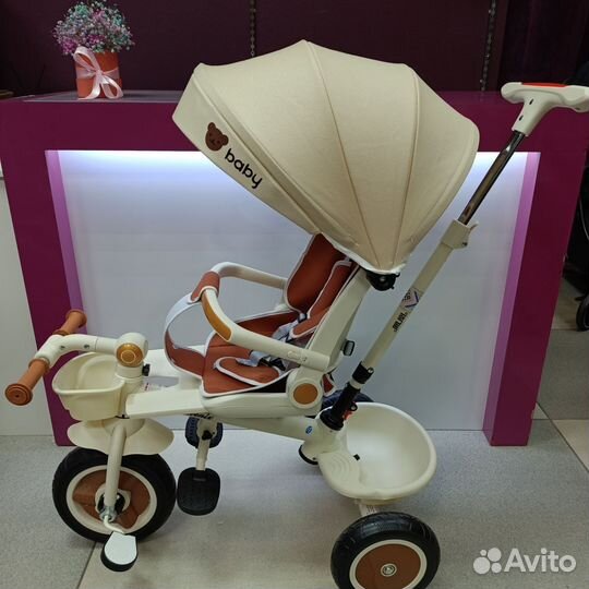 Велосипед Феникс мишка бежевый