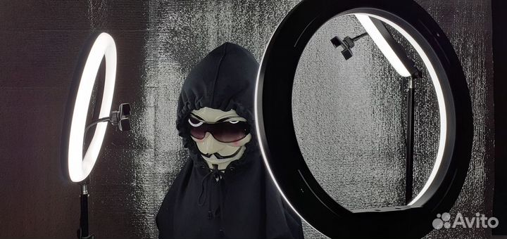 Кольцевая лампа Round Light 34см Профессиональная