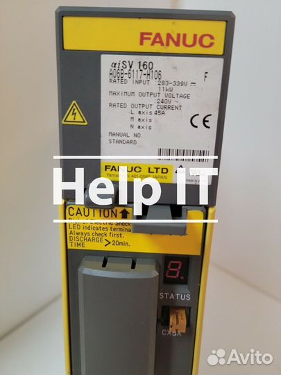 Сервопривод fanuc A06B-6117-H106