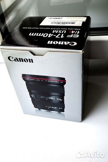 Canon EF 17-40mm f4L USM сост. нового