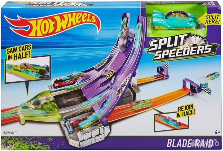 Трек Hot Wheels DHY27 серия молниеносные половинки
