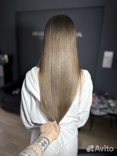Кератиновое выпрямление ботокс волос