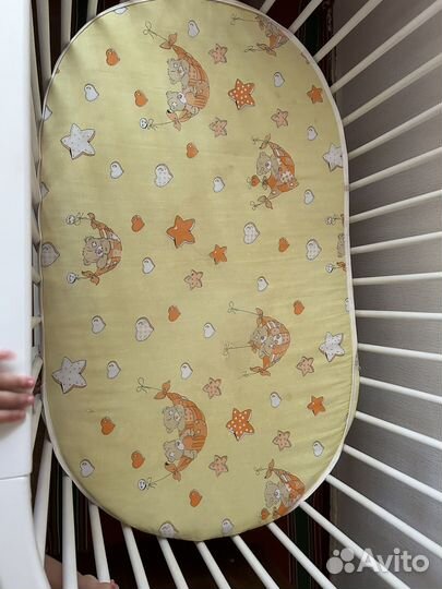 Детская кроватка трансформер без маятника