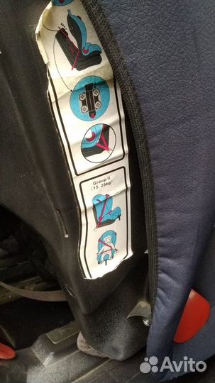 Детское автокресло 9 до 25 кг