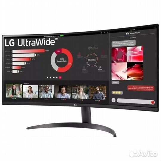 Новый) Монитор игровой LG UltraWide 34