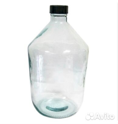 Бутыль стеклянная 10 литров