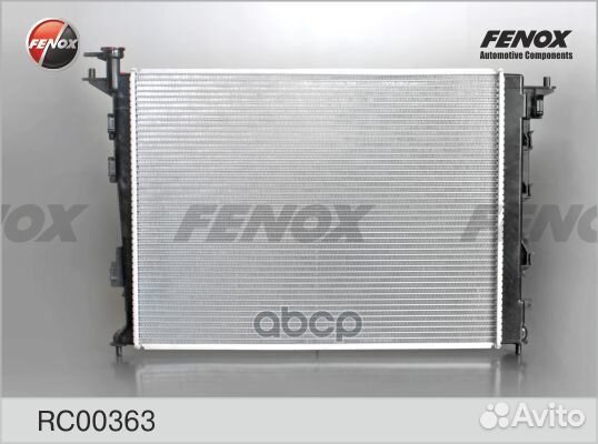 Радиатор охлаждения RC00363 fenox