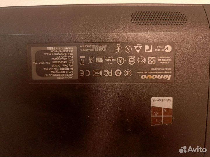 Lenovo g580