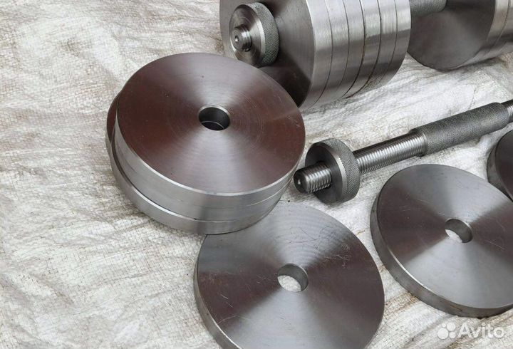 Гантели стальные