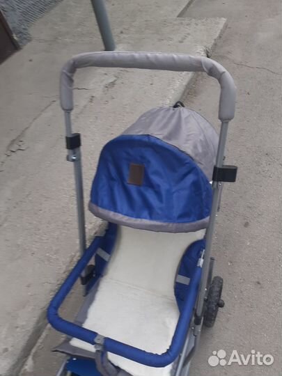 Санки на колесах для больших детей (рост 140 см)