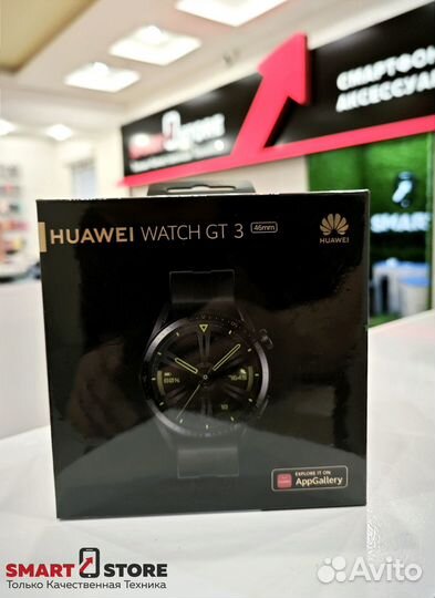 Умные смарт часы Huawei Watch GT 3 46mm