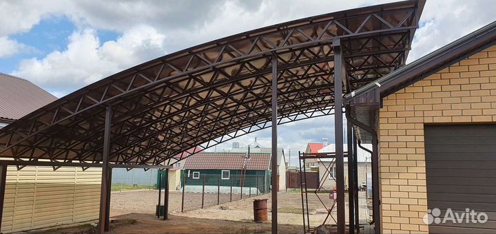 Сварочные работы, навесы беседки, ворота, калитки