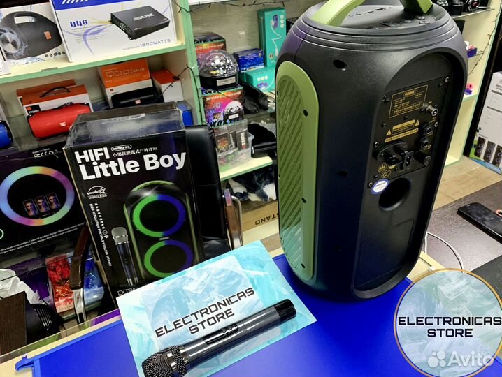 Блютуз Колонка Напольная Remax RB-X9 120 W v.3