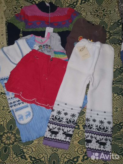 Пакет вещей на девочку 110 рост
