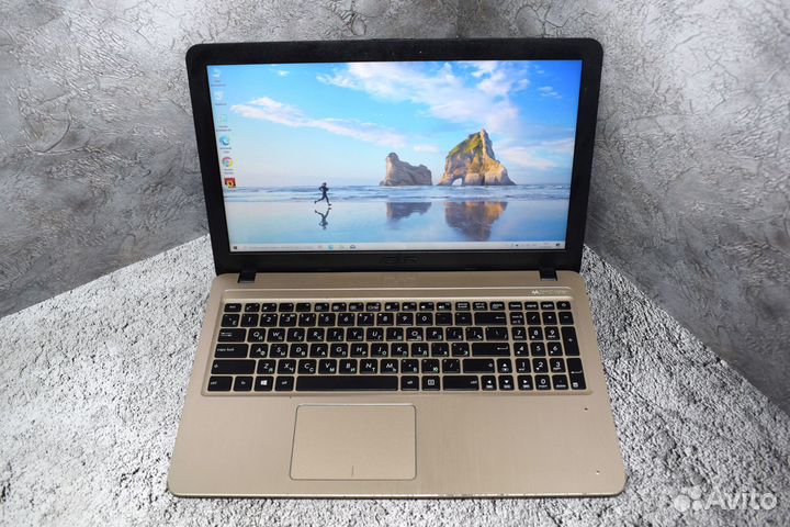 Ноутбук asus на Intel Celeron N4100/ MX110/full hd