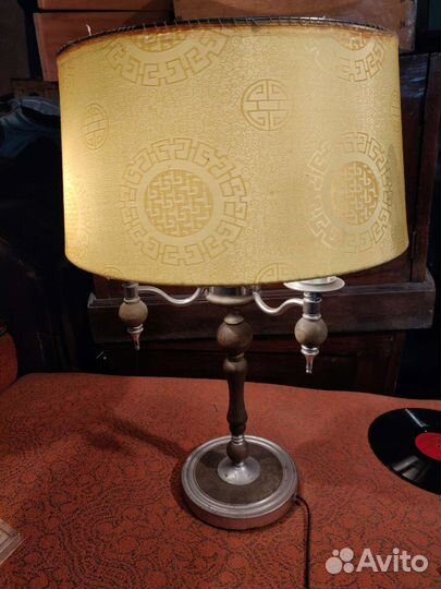 Лампа настольная с торшером