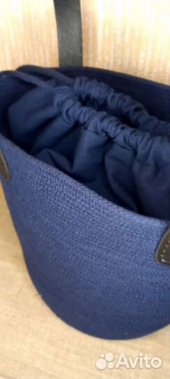 Сумка из хлопкового шнура ручная работа