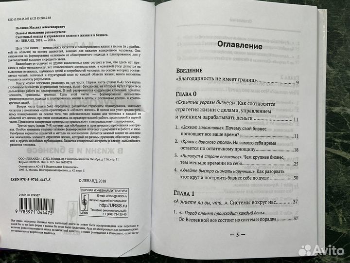 Основы мышления руководителя – М.А. Полянин