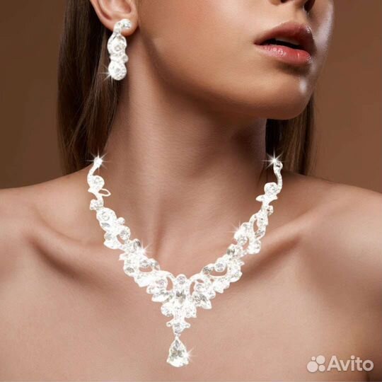 Набор колье + серьги