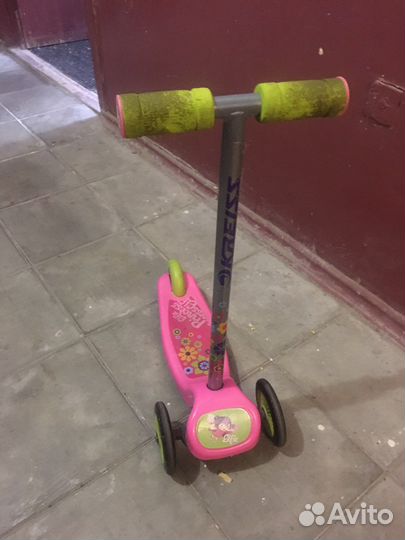 Самокат детский с 2-х лет до 20 кг