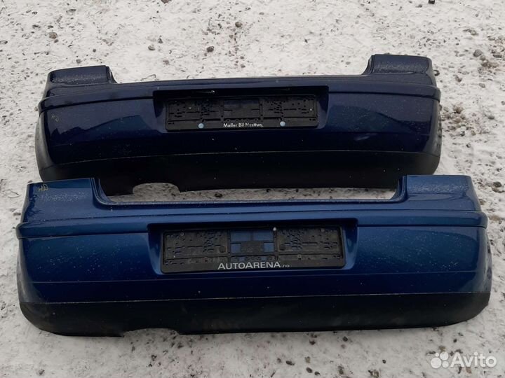 Бампер задний Фольксваген Поло 4 рестайлинг ориг