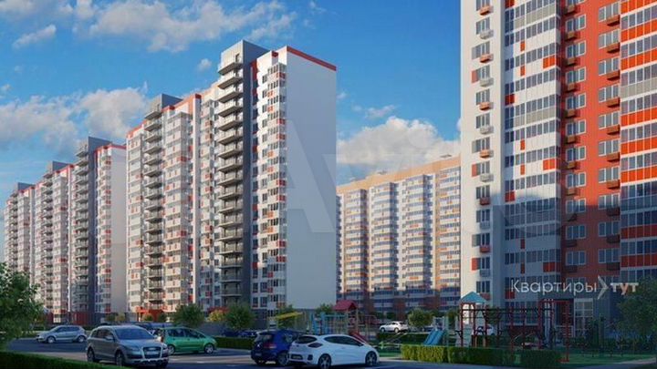 2-к. квартира, 61,5 м², 13/17 эт.