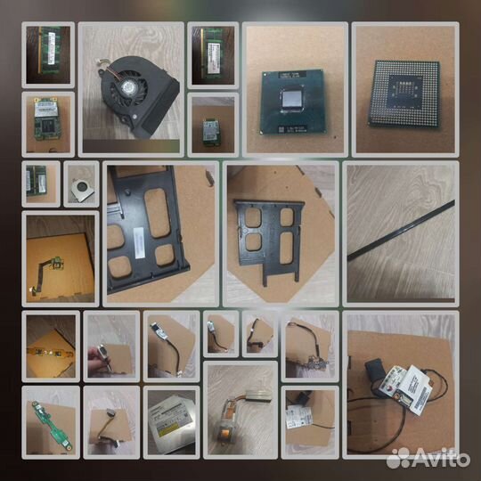 Ноутбук Toshiba (по частям)