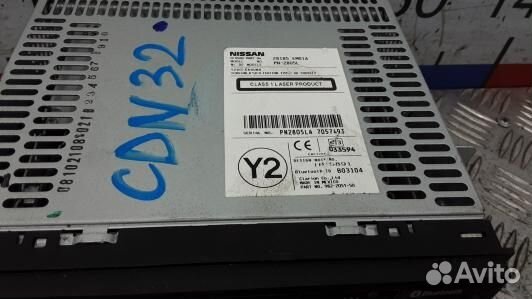 Магнитола nissan tiida C11X (CDN32I401)