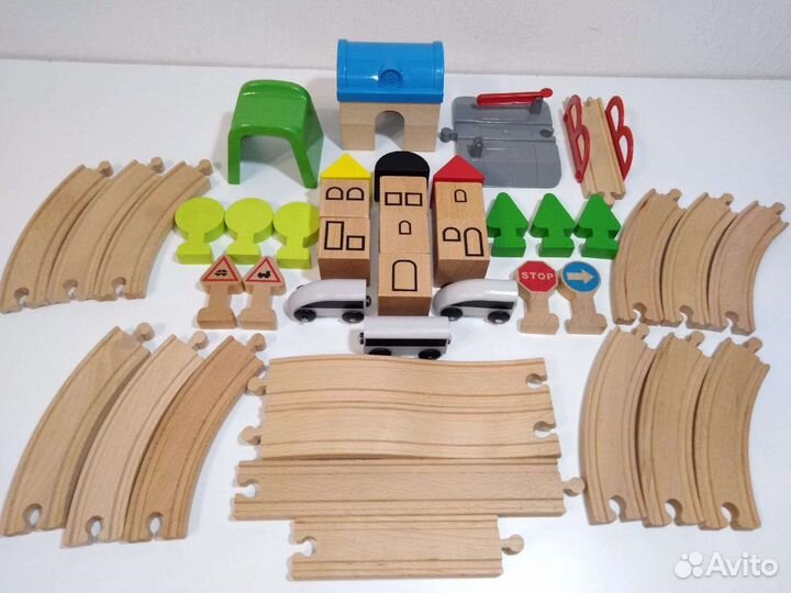 Железная деревянная дорога икеа