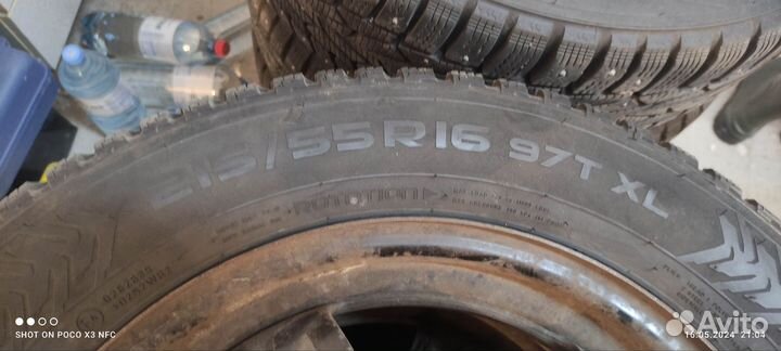 Продам колеса бу 215/55/16
