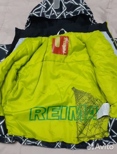 Демисезонная куртка reima для мальчика 110