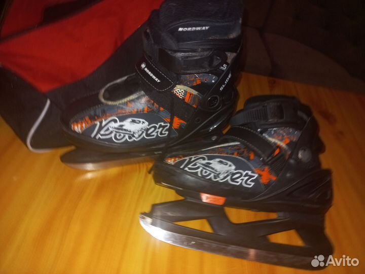 Коньки детские раздвижные