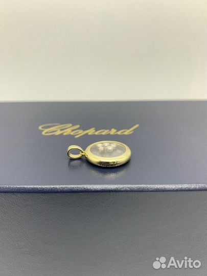 Подвеска кулон chopard happy diamonds с бриллианта