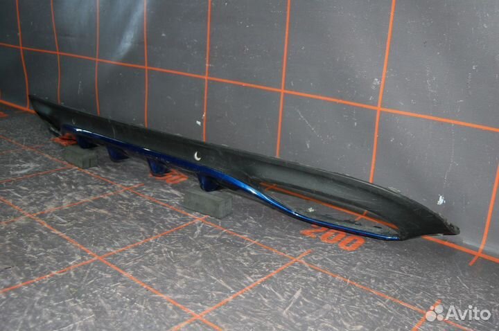 Спойлер бампера заднего - Mercedes-Benz C-klasse