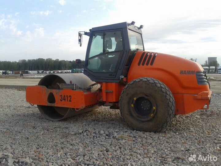Каток hamm 3412